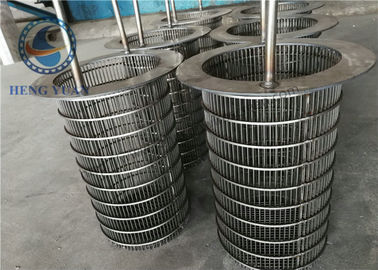 Johnson V Wire Screen Drum Wedge Wire Sieve Filters Bộ lọc ISO9000 được phê duyệt