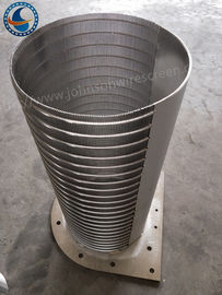 Thép không gỉ 316L Màn hình quay trống Rổ lọc dây điện Đường kính 520 mm