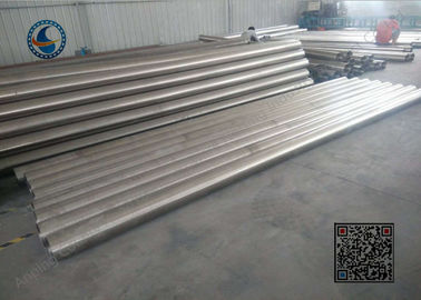 Thép không gỉ Vee Profile Wire Screen / Vee Wire Wrapped Screen Tube