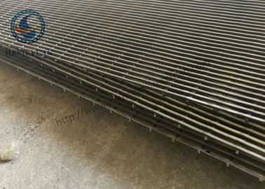 Tấm lưới nêm V chuyên nghiệp / Lưới màn hình Johnson Thanh hỗ trợ 3 * 4,6 mm
