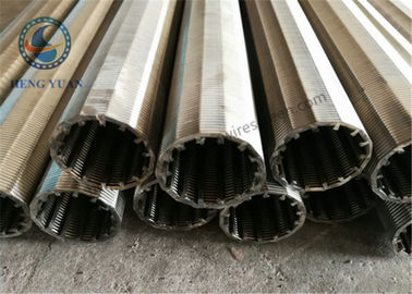 Dây nêm bằng thép không gỉ V Dây Johnson Màn hình 40mm O.D Ống màn hình