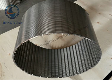 Bộ lọc cao Ss 304 Màn hình dây Johnson hình V Khe cắm 0,25mm