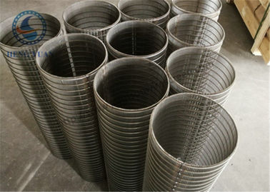 Màn hình khe Johnson chuyên nghiệp Drum SS Rotary Reverse Bake Flush