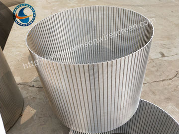 Xử lý nước thải Màn hình lưới dây nêm chống ăn mòn Khe hở 1,0 mm