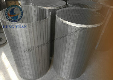 Màn hình dây nêm 304 SS Johnson Giếng nước ngầm Hình dạng V cho máy đánh lửa trống