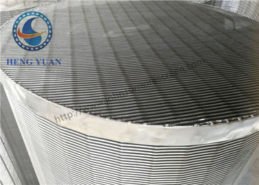 Hồ sơ đường kính lớn Ống dây màn hình bằng thép không gỉ cho máy phun nước