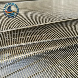 Tấm màn hình dây nêm khe Ss 304 0,7mm để tách chất lỏng rắn