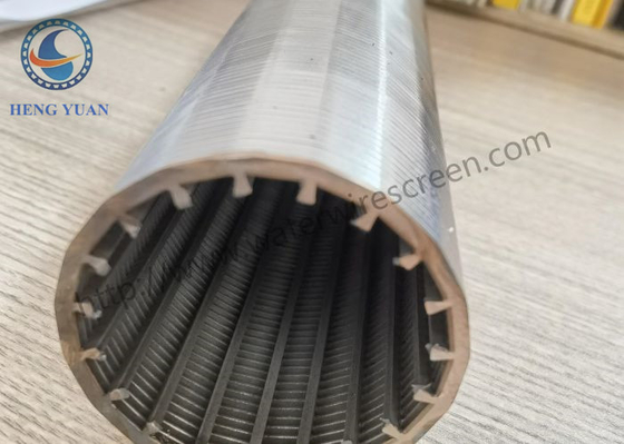 Khe 60 Johnson Wire Screen Wedge Filter Phần tử lọc hình nêm để sàng lọc