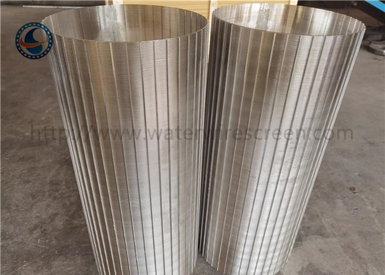 Ss 304 316l 321 Màn hình dây Johnson Vee cho thiết bị lọc bên trong