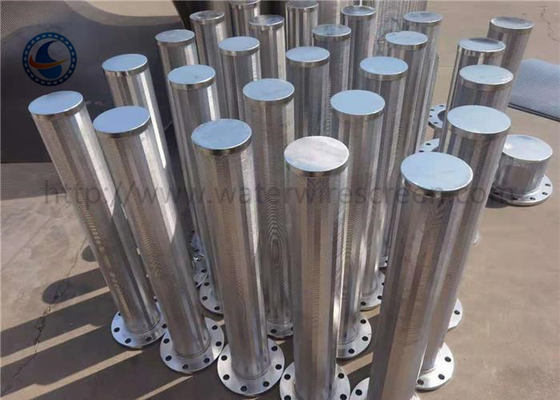 Mặt bích Bộ lọc nến Johnson Màn hình dây thép không gỉ 304