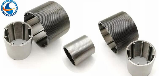 Johnson liên tục khe cắm nêm lưới màn hình lưới thép không gỉ 63mm Dia